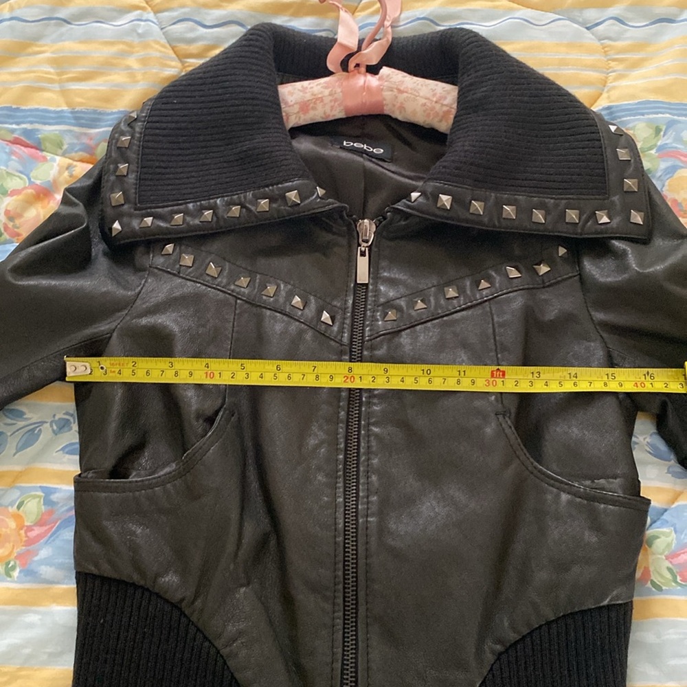 Bebe Leather Jacket - image 8